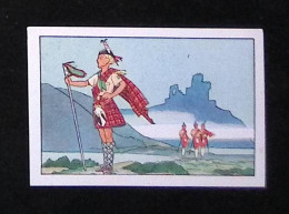 Delcampe - Chromos & Images, Chocolat Suchard, Scoutisme, La Vie Fière Et Joyeuses Des Scouts, Jamborée, Un Scout Ecossais, N° 2 - Suchard