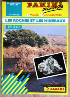 Delcampe - Documentation Scolaire Panini En Images Autocollantes - 502 - Les Roches Et Les Minéraux - Lesekarten