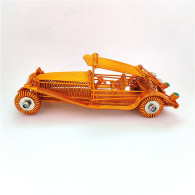 Delcampe - Limited Time Flash Sale Large Handmade Aluminium Wire Vintage Car Model Retro Roadster Desk Ornament-Gold - Autocarri, Autobus E Costruzione