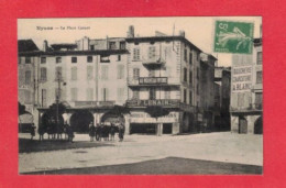 Delcampe - 26 - NYONS - LA PLACE CARNOT - ÉCRITE EN 1915 - TRÈS BELLE QUALITÉ - TRACE D'ADHÉSIF AU REVERS - - Nyons