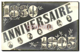 Delcampe - CPA Anniversaire Belgique 1830 1905 - Königshäuser