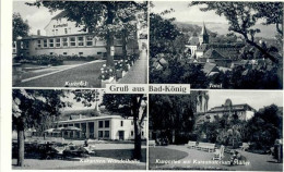 Delcampe - Bad Koenig Kurhotel Kurgarten Wandelhalle Kursanatorium Mueller X - Bad König