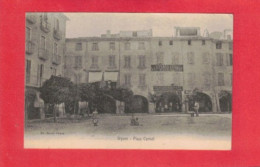 Delcampe - 26 - NYONS - PLACE CANOT - VERS 1910 - ÉCRITE -  TRÈS BELLE QUALITÉ - - Nyons