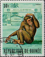 Delcampe - Guinee (Rep) Poste Obl Yv: 383 Mi:533 Tarzan (Beau Cachet Rond) - Singes