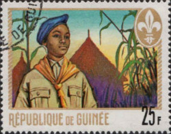 Delcampe - Guinee (Rep) Poste Obl Yv: 387 Mi:537 Pionniers (Beau Cachet Rond) - Autres & Non Classés