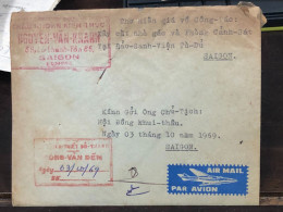 Delcampe - SOUTH VIET NAM Envelope Vintage Military Documents From The Pre-1975 Saigon Regime; Bearing Signatures And Official Stam - Documents Historiques
