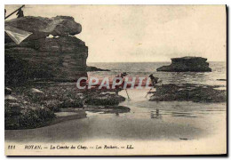 Delcampe - CPA Royan La Conche Du Chay Les Rochers Peche - Royan