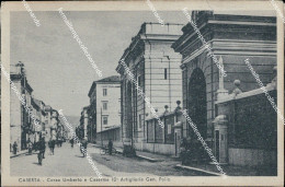 Delcampe - Bh201  Cartolina Caserta Citta' Corso Umberto E Caserma 10 Artiglieria Gen.polio - Caserta
