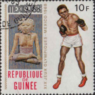 Delcampe - Guinee (Rep) Poste Obl Yv: 374 Mi:513 JO Mexico Boxe (Beau Cachet Rond) - Boksen