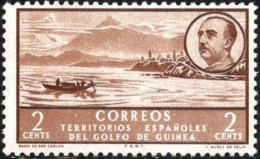 Delcampe - Guinee Espagnole Poste N** Yv:310 Mi:248 Franco & Bahia De San Carlos - Guinea Espagnole