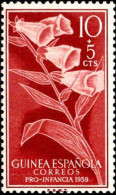 Delcampe - Guinee Espagnole Poste N** Yv:406/409 Pro-Infancia 1959 Fleurs - Guinea Espagnole