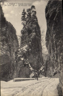 Delcampe - CPA Route De La Grande Chartreuse En Hiver Le Pic D'Oeillette - Chartreuse