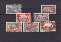 Delcampe - SA25f Senegal 1930's Local Motives, Used Stamps - Senegal (1960-...)