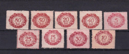 Delcampe - SA19i Liechtenstein 1920  Postage Due Hinged Stamps - Other & Unclassified