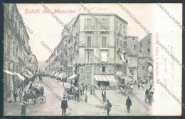 Delcampe - Messina Città Saluti Da Alterocca Cartolina ZB9668 - Messina