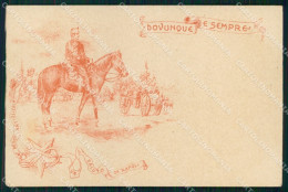 Delcampe - Militari 24° Reggimento Artiglieria Napoli Cartolina XB6501 - Regimente