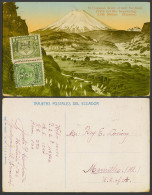 Delcampe - Ecuador 1913 Old Postcard Cotopaxi SW, Volcano Mountain Valle Del Rio Saquimalag - Ecuador