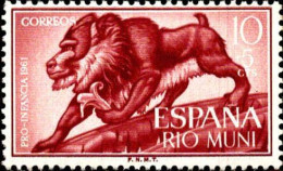 Delcampe - Rio Muni Poste N** Yv:18/20 Pro-Infancia - Rio Muni