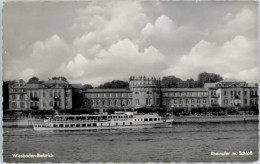 Delcampe - WIESBADEN Hessen Rheinufer Schloss - Wiesbaden