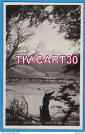 Delcampe - CARTE PHOTO ETHNOLOGIE - PATAGONIE - ARGENTINE - TERRITORIO SANTA CRUZ - CERRO FITZ ROY - PHOTO KOHLMANN - Argentinien