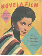 Delcampe - Movie Magazine    NOVELA  FILM     Yugoslavia /    JEAN  SIMMONS  TONY  CURTIS - Magazines