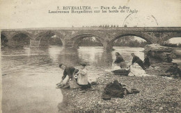 Delcampe - 66)    RIVESALTES  -  Lessiveuses  Bougadères Sur Les Bords De L'Agly - Rivesaltes