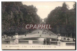 Delcampe - CPA Saint Cloud Le Parc Le Bassin Et L Allee Du Fer A Cheval - Saint Cloud
