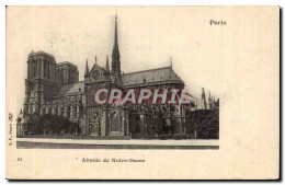 Delcampe - Paris CPA Abside De Notre DAme - Paris (04)
