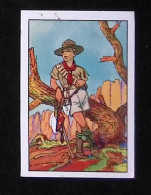 Delcampe - Chromos & Images, Chocolat Suchard, Scoutisme, La Vie Fière Et Joyeuses Des Scouts, Scout Des Etats Unis, N° 7 - Suchard