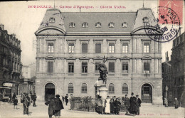 Delcampe - CPA Banque Caisse D'Epargne Gloria Victis Bordeaux - Banken