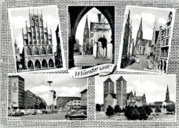 Delcampe - Muenster Westfalen Rinzipalmarkt Dom Lamberti - Münster