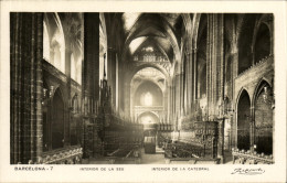 Delcampe - CPA Barcelona Interior De La Seu - Barcelona