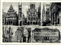 Delcampe - Muenster Westfalen Tadtweinhaus Lamberti Kirche Erbdrosenhof - Münster