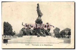 Delcampe - CPA Paris Triomphe De La Republique - Triumphbogen