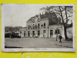 Delcampe - CPA - DEPT. 71 - SAÔNE ET LOIRE - CHAGNY - LA GARE - Chagny