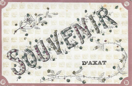 Delcampe - 11)   AXAT  - Souvenir - Axat