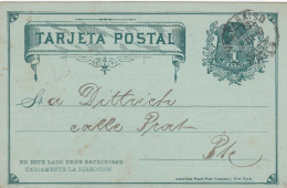 Delcampe - 1897: Post Card Valparaiso, Deutscher Musikverein - Chile