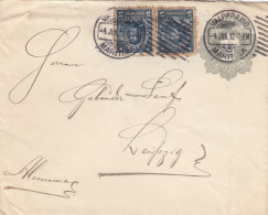 Delcampe - 1912: Letter Valparaiso/Maritima To Leipzig - Chile