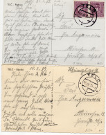 Delcampe - 2x AK Telč - Radnice Und Námesti 1939 - Autres & Non Classés