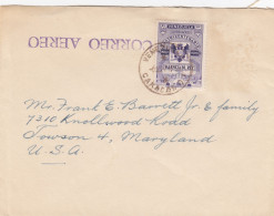 Delcampe - Air Mail Caracas To Towson, Maryland - Venezuela