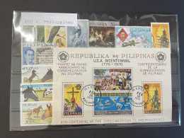 Delcampe - 200 Verschiedene Philippinen 200 Different - Philippines