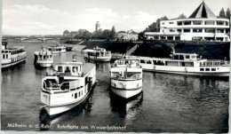 Delcampe - Muelheim Ruhr Uhrflotte Wasserbahnhof - Mülheim A. D. Ruhr
