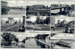 Delcampe - Muelheim Ruhr Chlossbruecke Leineweberstrasse Hahnenfaehre X - Mülheim A. D. Ruhr