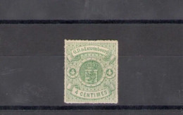 Delcampe - 1865-75 LUSSEMBURGO -  Stemma N. 15, 4 Cent Verde, Perforato A Trattini MLH*- MNH** - Autres & Non Classés