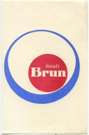 Delcampe - Buvard  13.2 X 21 Biscuits  BRUN Grenoble Isère - Cake & Candy