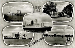 Delcampe - Nordenham Wesermarsch Niedersachsen Hotel Friedeburg Midgard Pier - Nordenham
