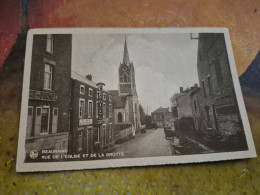 Delcampe - Beauraing - Rue De L'église Et De La Grotte - Beauraing
