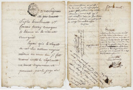 Delcampe - Requête Du 20-12-1771 Auprès De François BIETRY échevin à Bourgoin (38 Isère) D'Antoine Menier Pour être Rétabli échevin - Non Classés