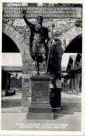 Delcampe - Bad Homburg Saalburg Statue Kaiser Antonius Pius - Bad Homburg