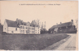 Delcampe - 35 - ILLE ET VILAINE - SAINT ST GERMAIN SUR ILLE - CHATEAU DU VERGER - Saint-Germain-sur-Ille